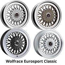 Wolfrace Eurosport Classic 8.5x18" Alloy Wheels